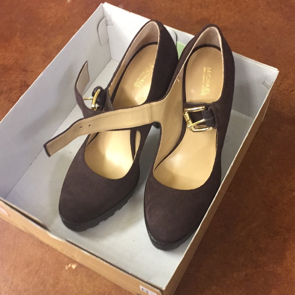 Michael Kors Suede Mary Jane